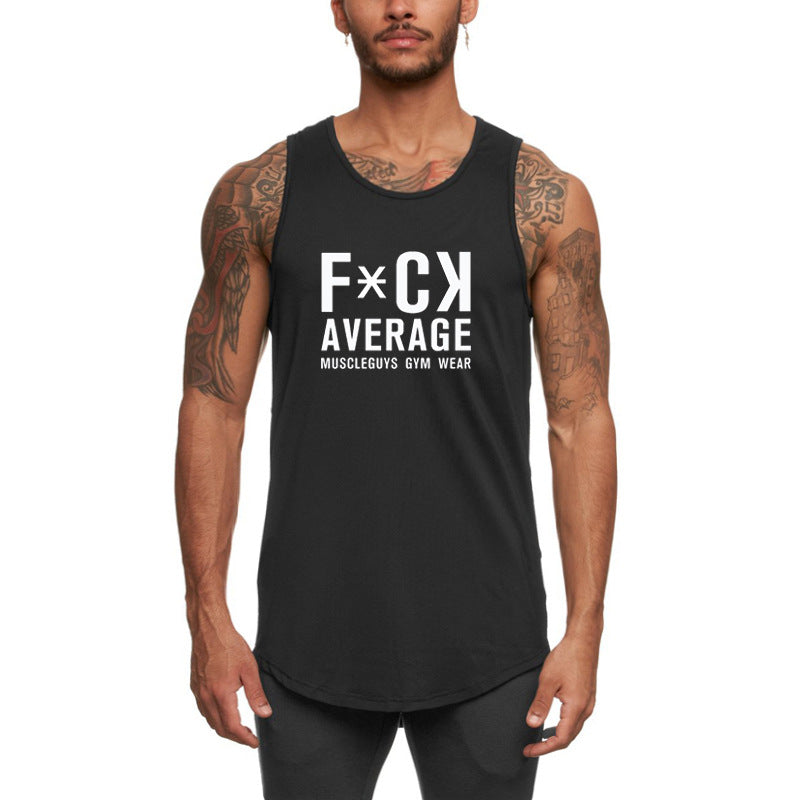 Men's Quick-drying Fitness Vest Muscle Sleeveless T-shirt Gym Casual Sports Top